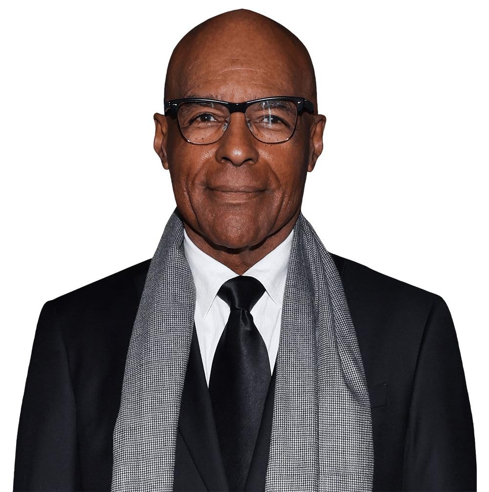 Michael Dorn (Grey Scarf) Half Body Buddy Cutout