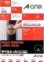 Amazon | （まとめ買い） エーワン ラベルシール プリンタ兼用