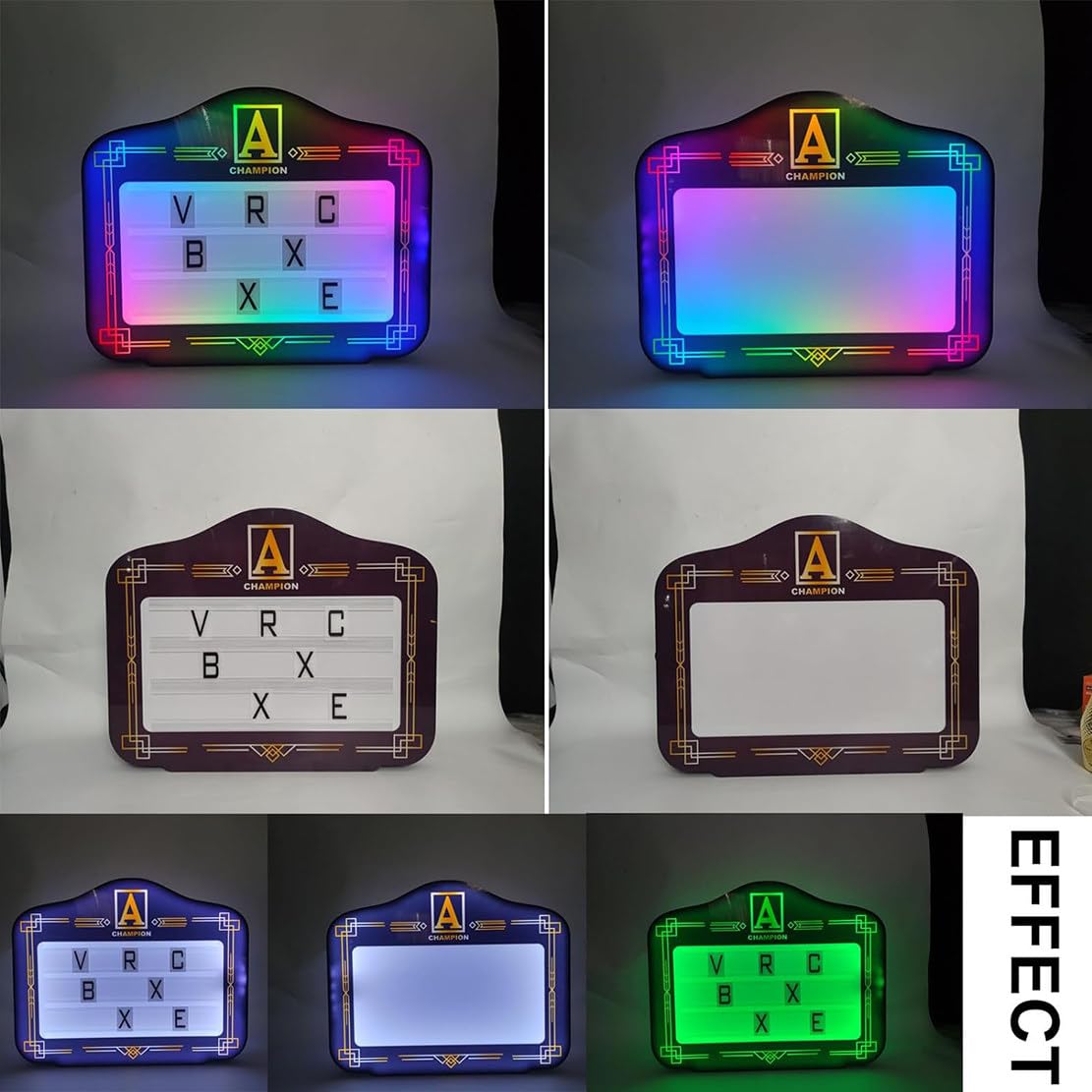 Presentador De Botellas Alfabeto LED De Mano, Luces De Exhibición De Letreros De Servicio De Botellas VIP, Cambio De Color Y Letras Intercambiables, Clubes, Discotecas, Fiestas Y Bares