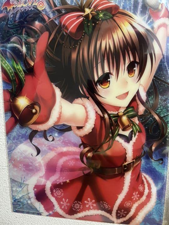 ToLOVEる原画展 限定A3クリアポスター 美柑5枚セット