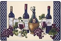 Vista 7 de Achim Home Decor - Tapete antifatiga para suelo, 18 x 30 pulgadas, diseño de gallo, impermeable, antideslizante, fácil de limpiar, tapete acolchado