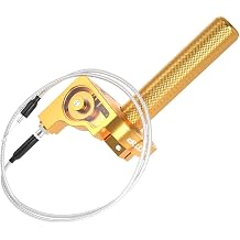 Throttle Grip Motorcycle 22 mm CNC Aluminium Quick Twist with Throttle Cable CRF50 70 110 IRBIS 125 250 Dirt Bike Motorcycle Accessories