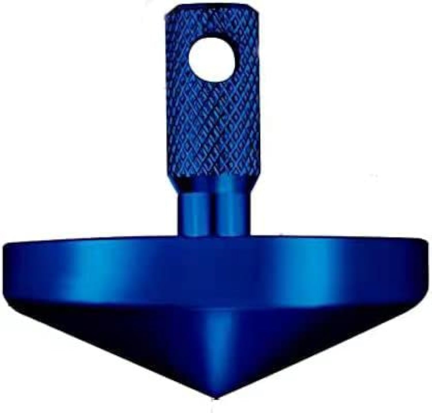Spinning Top Stainless Steel Precision Gyroscope Spin Anti-Gravity Spinner Top Perfect Balance Desktop Toy, Unique Gift for Men/Adults (Blue)