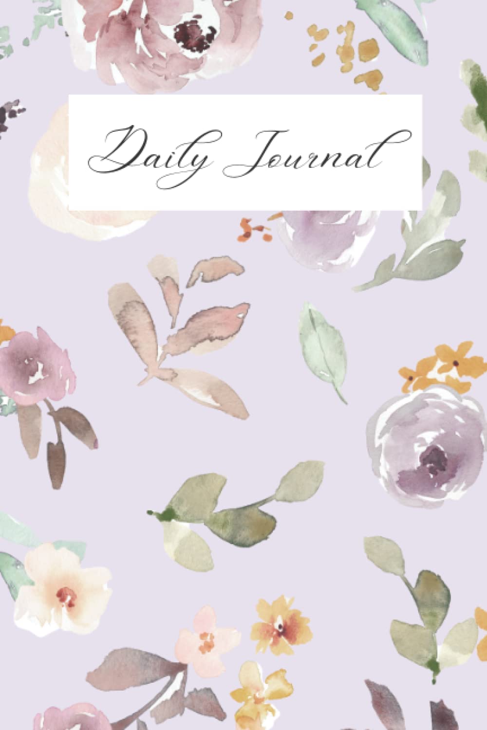 Independently published Floral Daily Journal
