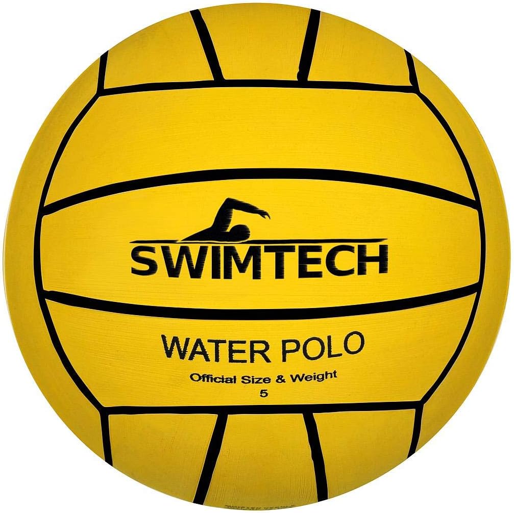 ND Sports K-REY-STB1004 SwimTech Water Polo Ball 4, Multi, One Size