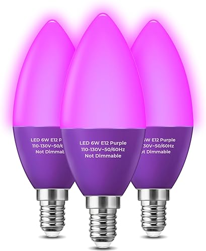 Bombillas verdes, bombilla LED de color verde de 6 W, equivalente a 40 W, bombillas tipo B para lámpara de araña, bombillas verdes tipo B para