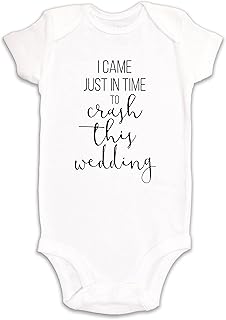 Just In Time To Crash This Wedding Onesie/Bodysuit Baby Romper
