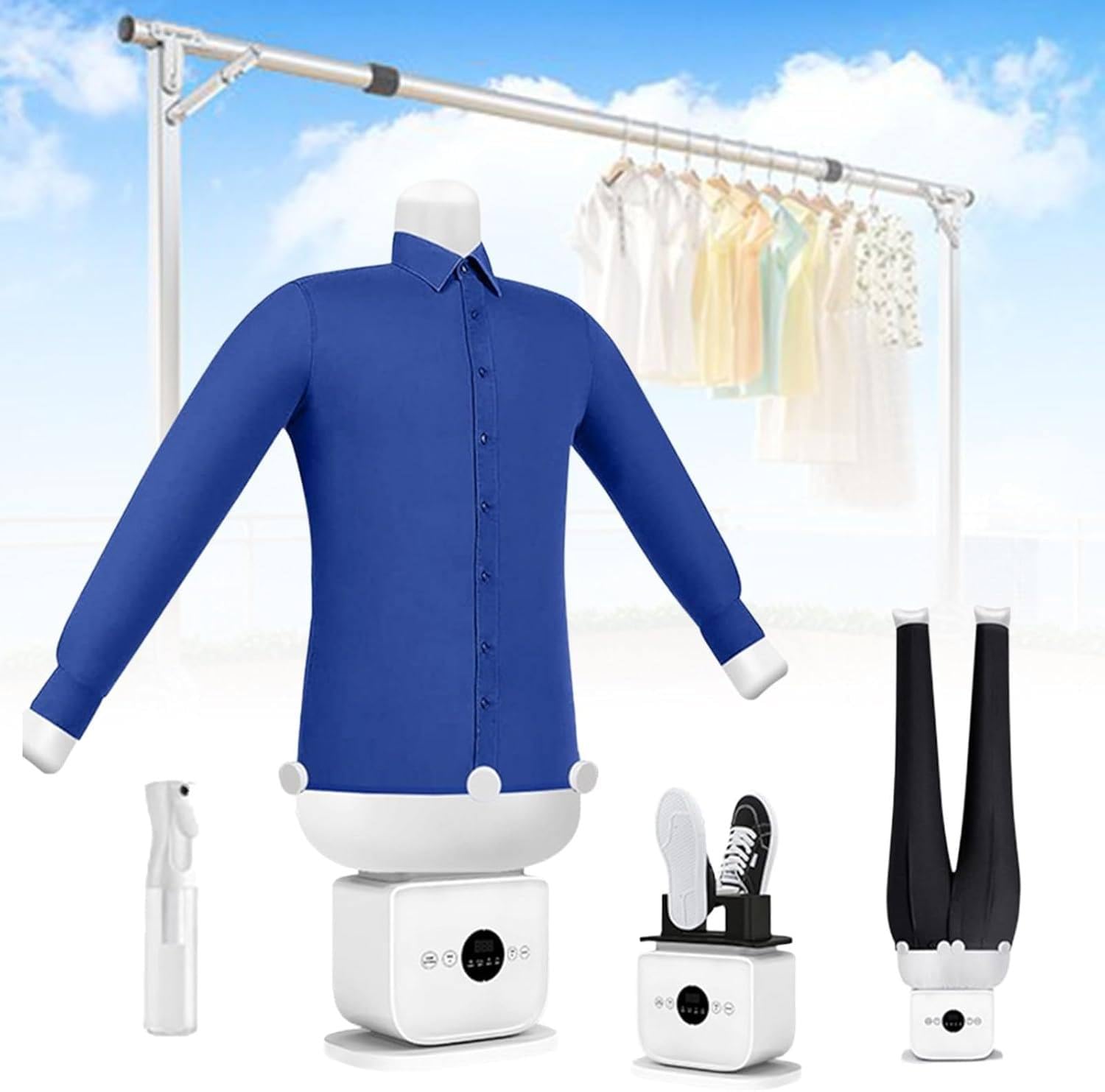 Machine à repasser automatique avec séchage rapide pour textile