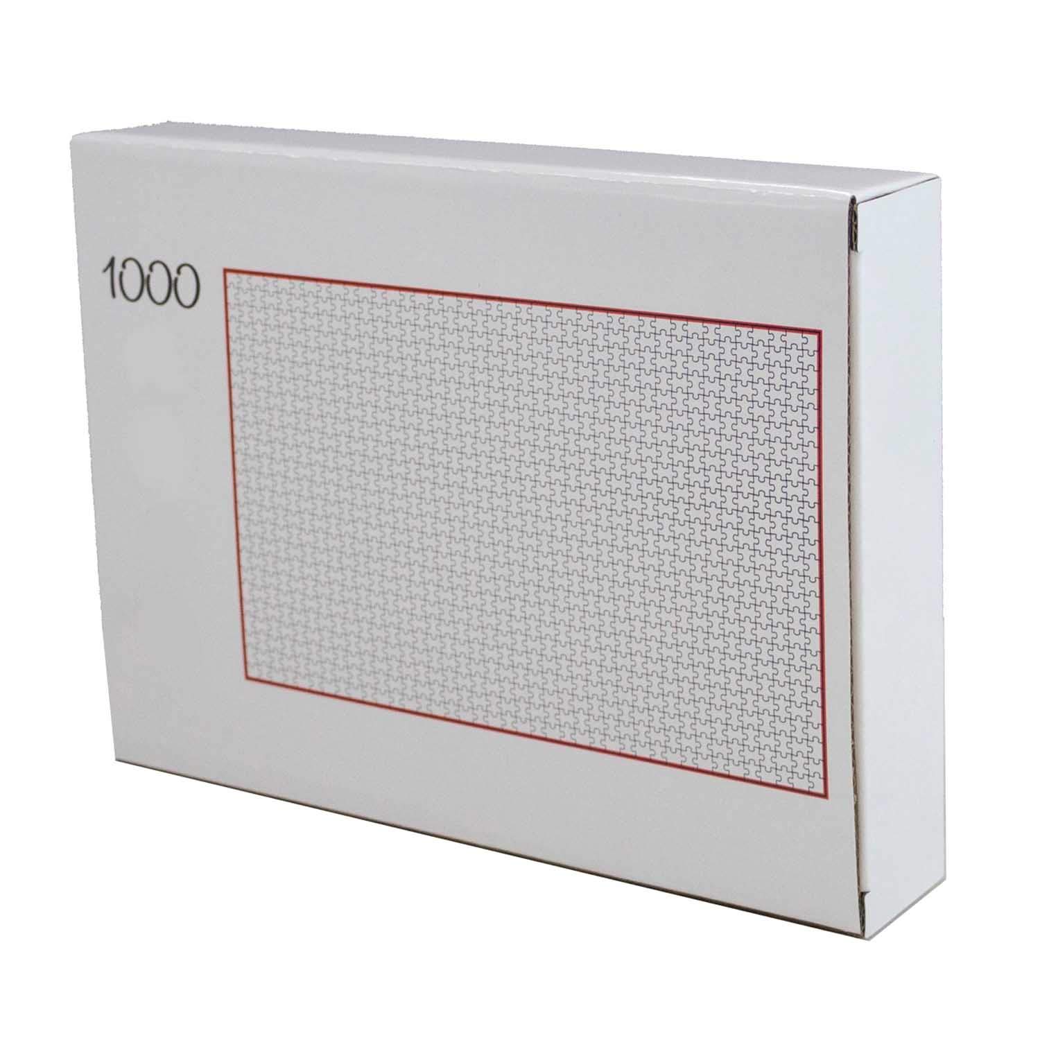 Puzzle da 1000 pezzi per adulti, puzzle bianco puro, sfida