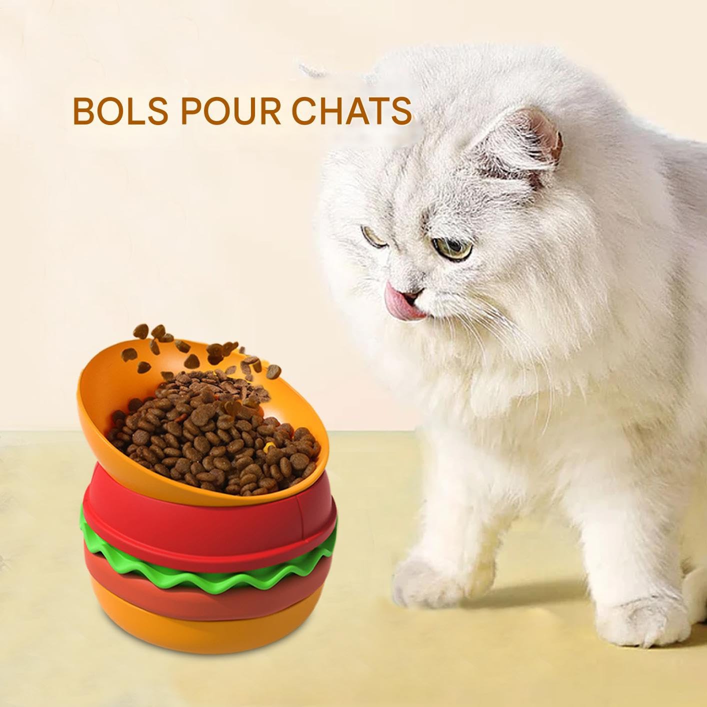 per cani che mangiano lento, per gatti con mangiatoia lenta, ciotole per | cani di taglia media | Hamburger Design Interactive Maze Great Treat Dispensher Dispensver per