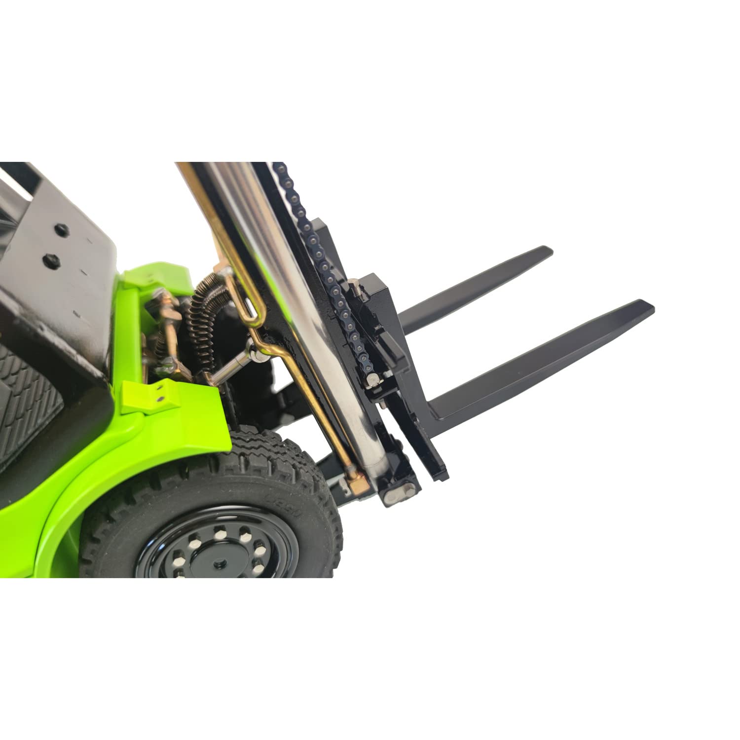 Amazon.com: LESU 1/14 RC Hydraulic Forklift Transfer Car RTR Model
