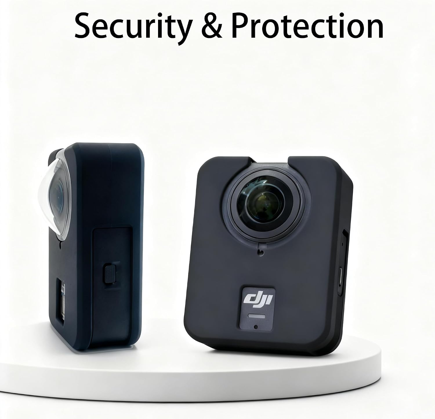 PCTC Silicone Case for DJI OSMO 360 Camera (Black) image 3