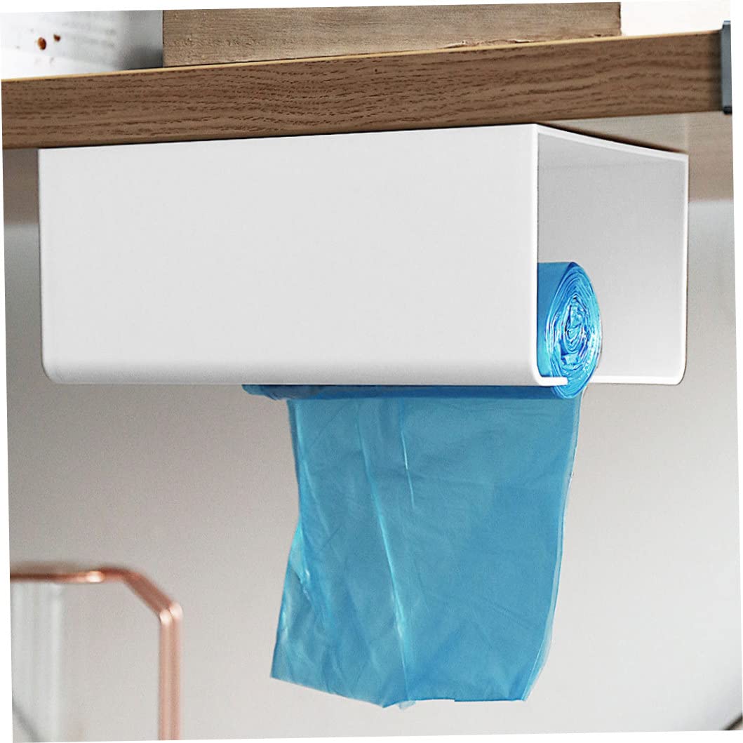 Lot De 2 Boîtes à Mouchoirs Murales Auto-Adhésives - Distributeur Serviettes Papier Sans Percage Blanc