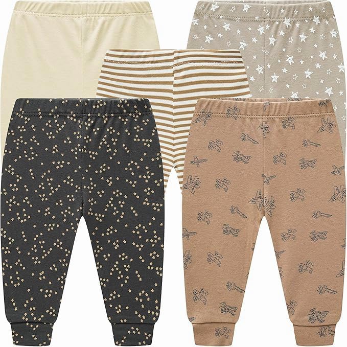 Baby Newborn Layette 10-Piece Sets Cotton Bodysuits Pants Sets for Baby Boys Girls Toddler Unisex Baby Gift Set - Image 3