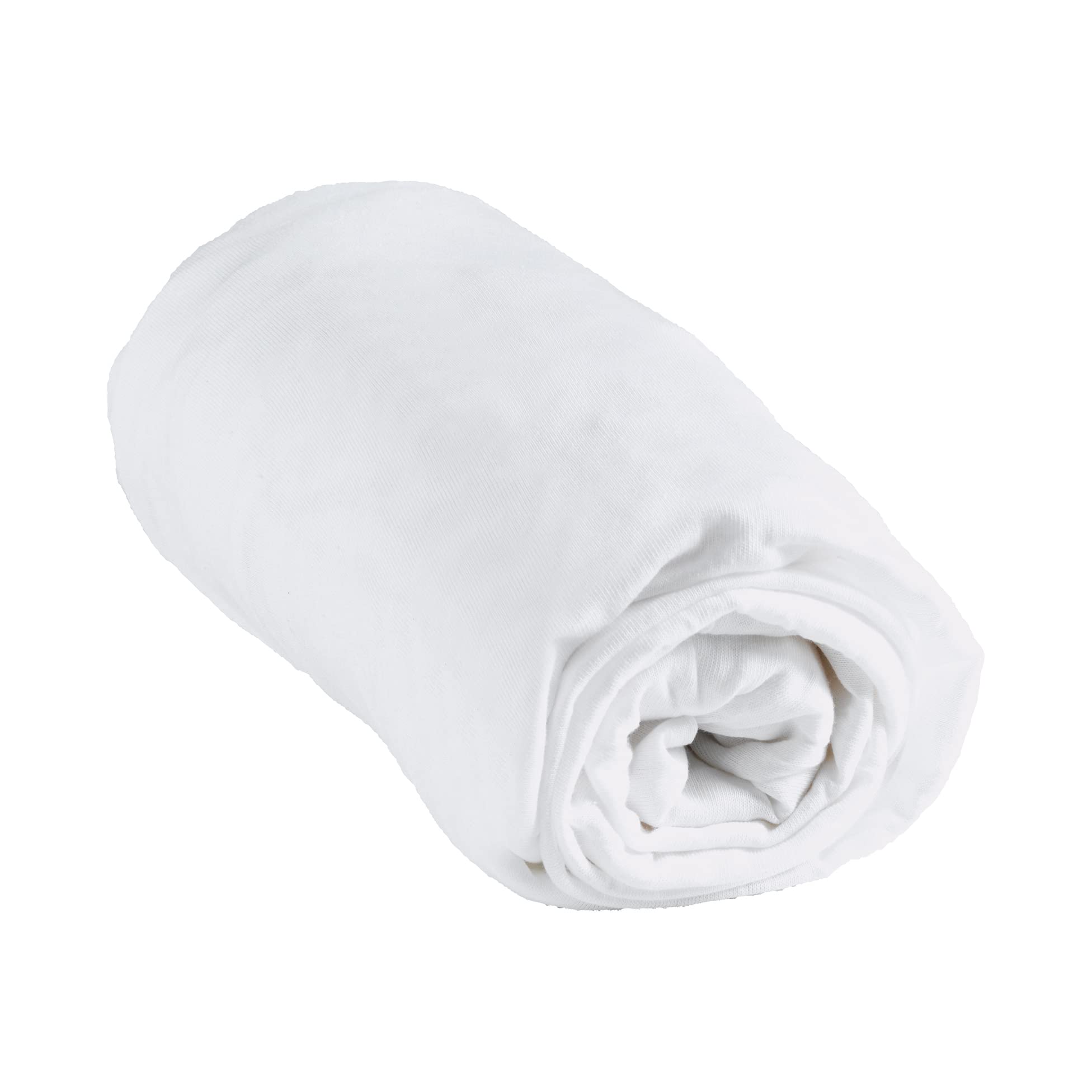 Bébé Douceur, Protège Matelas Eponge Imperméable 65% Polyester et 35% Coton 70 x 140 cm Blanc
