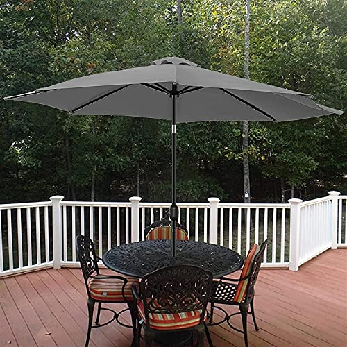 ガードレール Patio Umbrellas Patio Umbrella Outdoor Beach Camping Fishing Umbrella Fold Protection Anti Uv Umbrella Waterproof(Color:dark Grey) #TOP1
