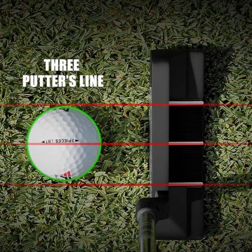 Putter de golf izquierdo de la derecha con el eje del acero, cabeza de la aleación de zinc para el control estable, putters de la barra del empuje del estilo de la cuchilla para los hombres, club de p