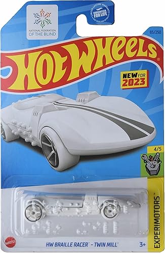 Hot Wheels Fresadora doble HW Braille Racer 45