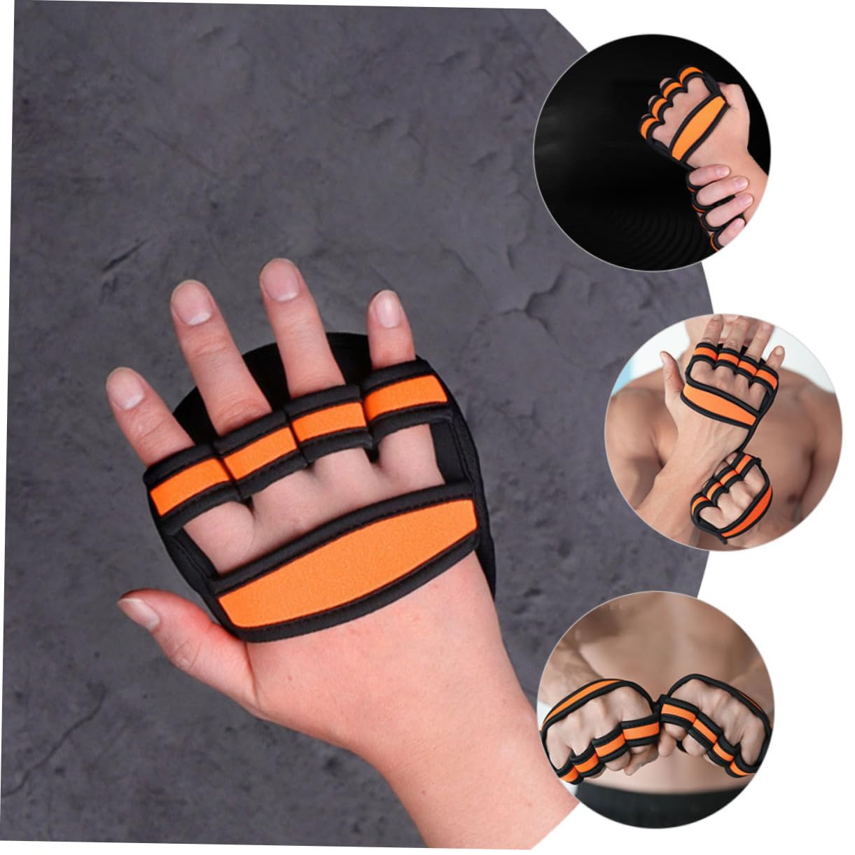 D'Haltérophilie avec Protège-Doigts d'exercice De Gymnastique Sangles pour Hommes Poignées D'Entraînement De Gymnastique pour Femmes