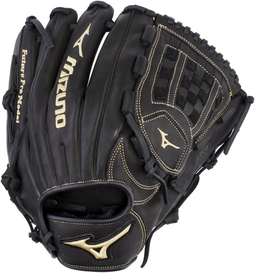 Mizuno GMVP1200PY3 MVP Prime Future Series Pitcher/Outfield Baseball Gloves, 12", Left Hand