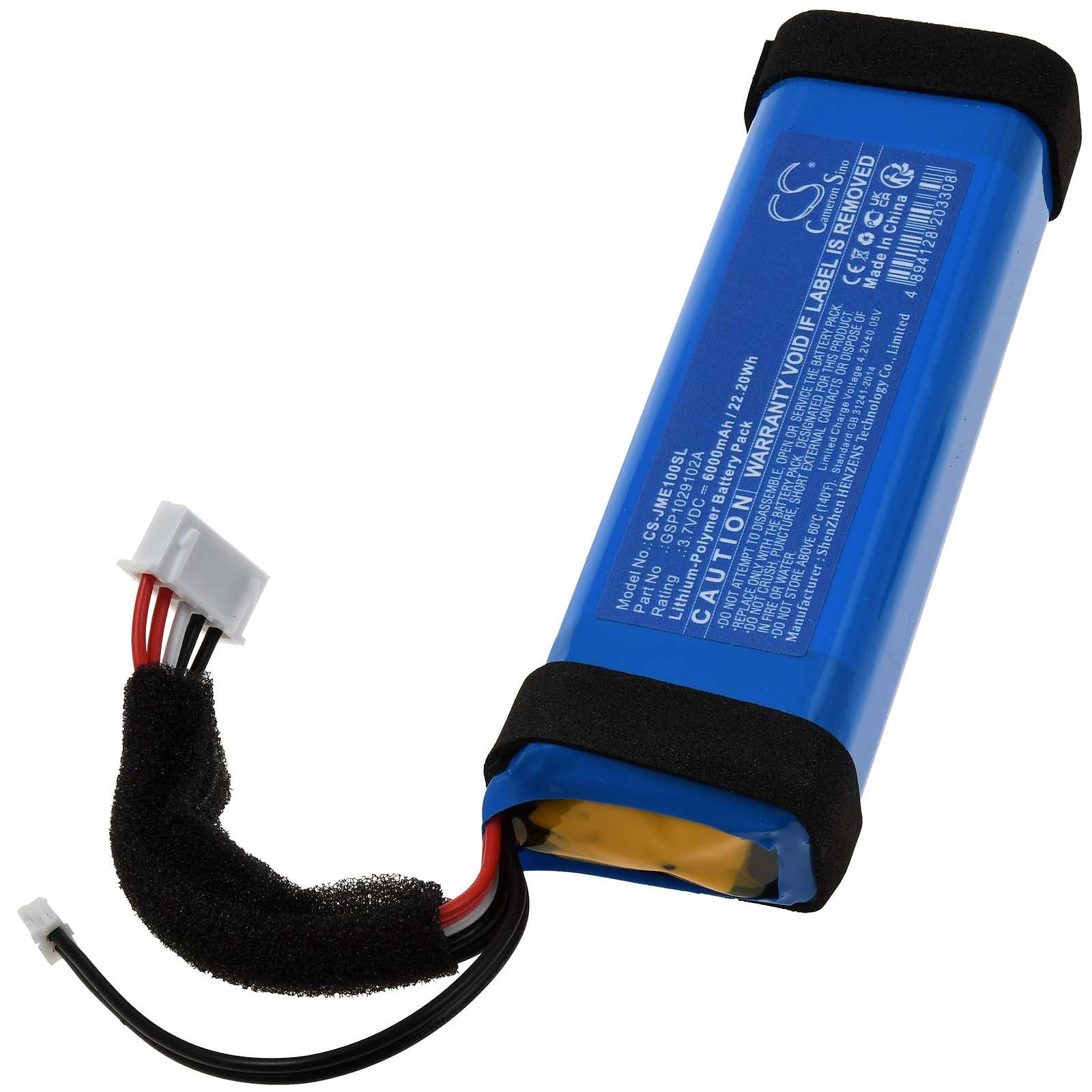 Batteria per altoparlante JBL Charge Essential, 3,7 V, ai polimeri di litio
