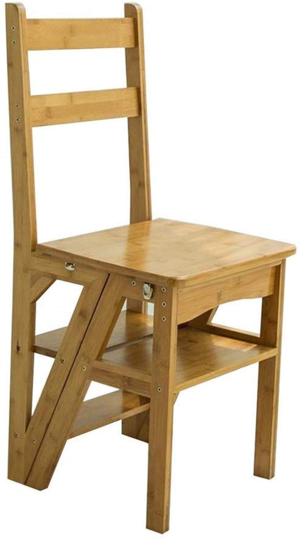 Silla de escalera plegable multifunción para alcanzar armarios altos en la cocina