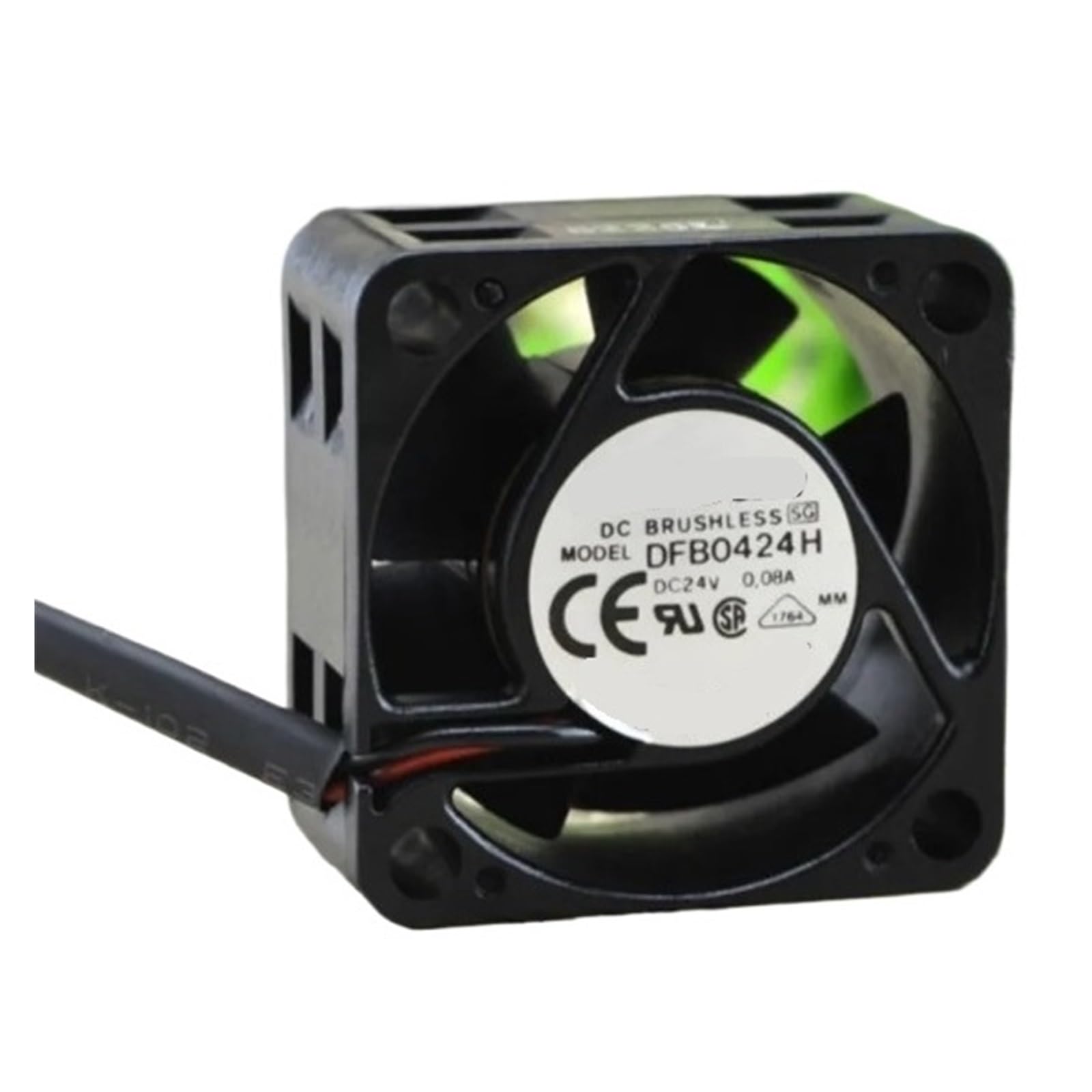 PEQYUACTE 40mm Fan DFB0424H 40mm 4CM 24V Cooling Fan 0.08A