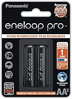 Pilha Recarregável PRO AA, Eneloop, BK-3HCCE/2BB