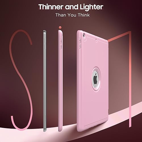 Miniatura 7 de MoKo Funda para iPad de 9 generación 2021  iPad de 8 generación 2020  iPad de 7 generación 2019 con soporte para bolígrafo, funda para iPad 10.2 con