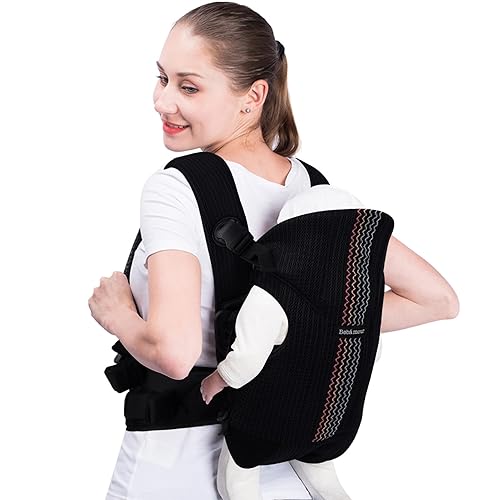 Miniatura 8 de Bebamour Portabebés Knit Portabebés ligero 3 en 1 Portabebés Portabebés Delantero y Trasero (Rosa)