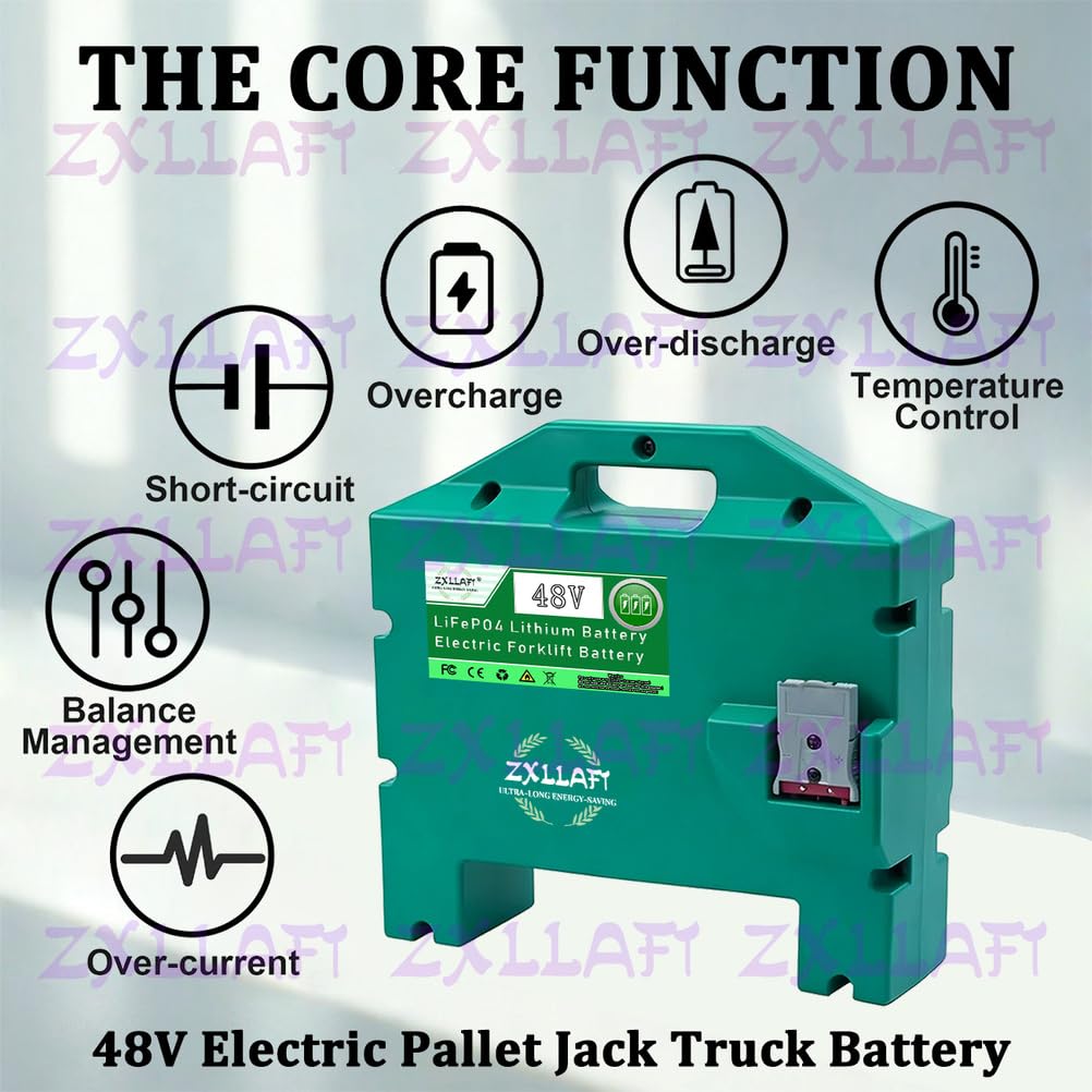 CBD15W-IILiX Batteria LiFePO4 Transpallet Elettrico 48V 20Ah con CAN