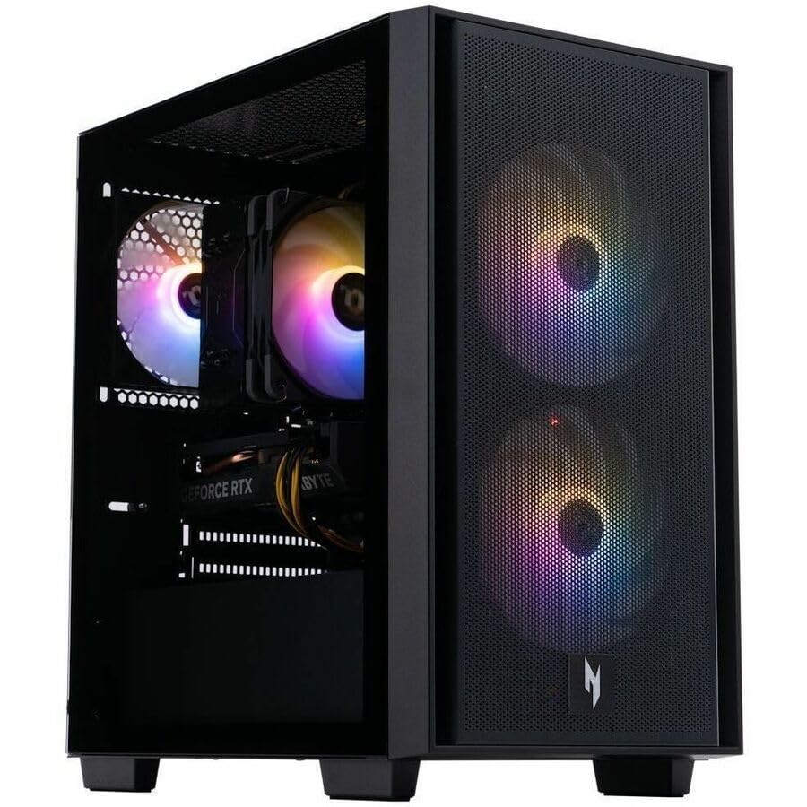 Image of Acer Nitro 60 N60-640 Gaming Desktop Computer - Intel Core i7 14th Gen i7-14700F - 32 GB - 2 TB SSD