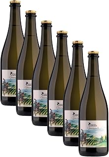 Innominato Glera Vino Frizzante – Veneto IGP, 100% Glera, Metodo Martinotti – Fresco, Fruttato, con Perlage Sottile e Delicato, Ideale per Aperitivi e Piatti Leggeri – 11% Vol. 75cl