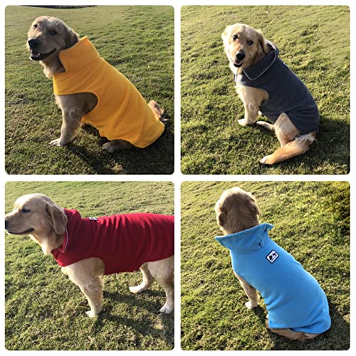 Manteau réfléchissant pour chien en molleton camel taille S - 6