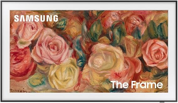 Samsung QN65LS03DA 65 inch The Frame QLED 4K Smart TV (2024 Model) Bundle with Redeemable DIRECTV Gemini Air Streaming Device and 1 YR CPS Enhanced Protection Pack