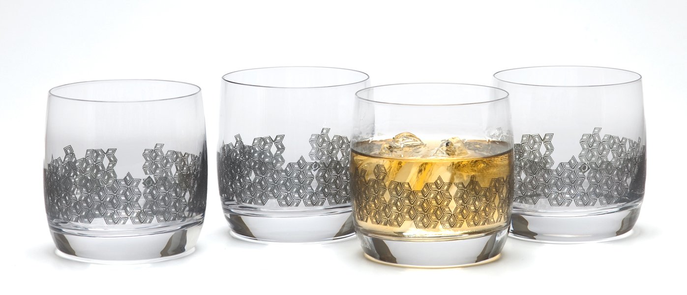 Buy Quench Glassware 4Pack CubeIt Drinking Glasses Online at Low