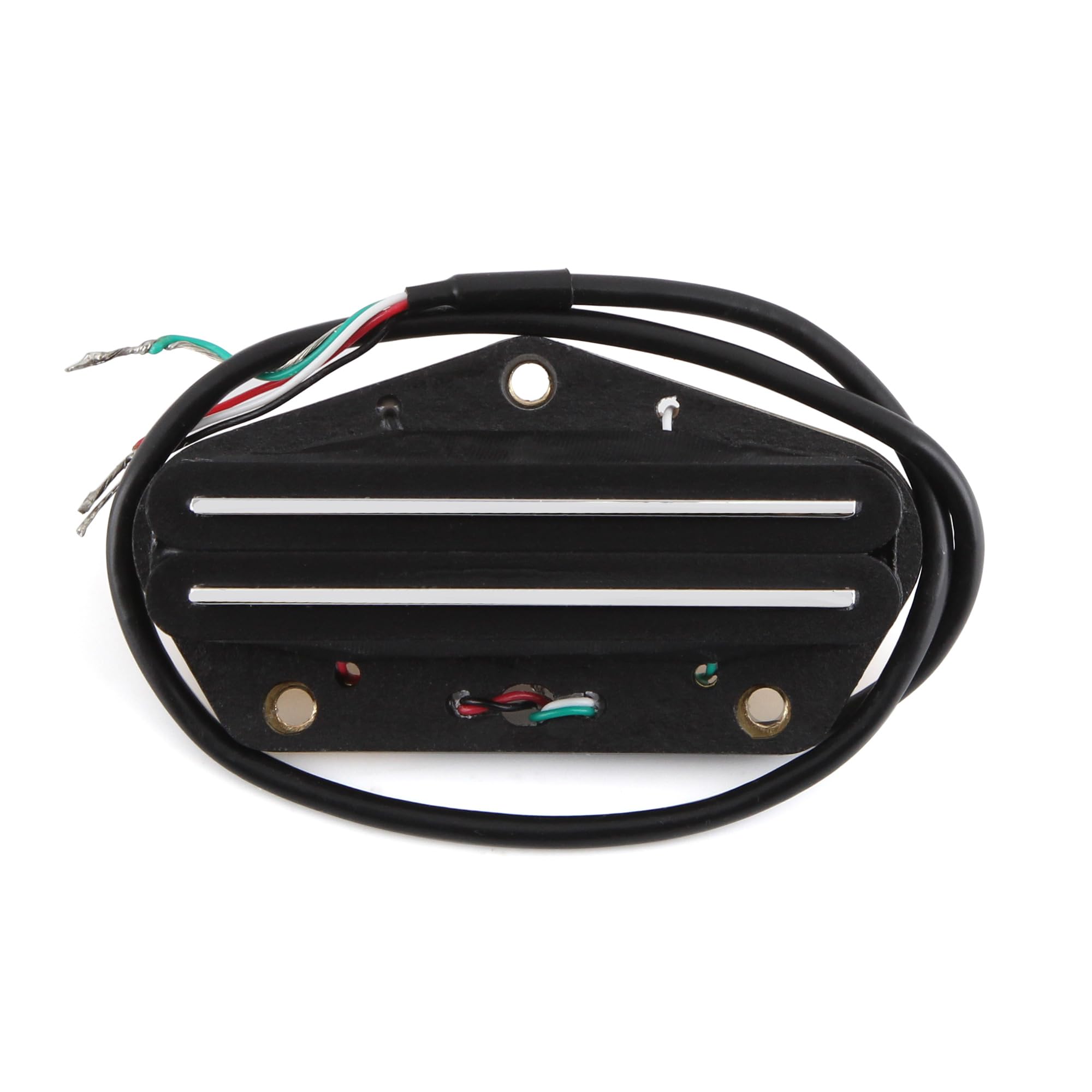 FLEOR Alnico 5 TL Pickup Hot Dual Rail Humbucker Bridge Pickup 12-13K