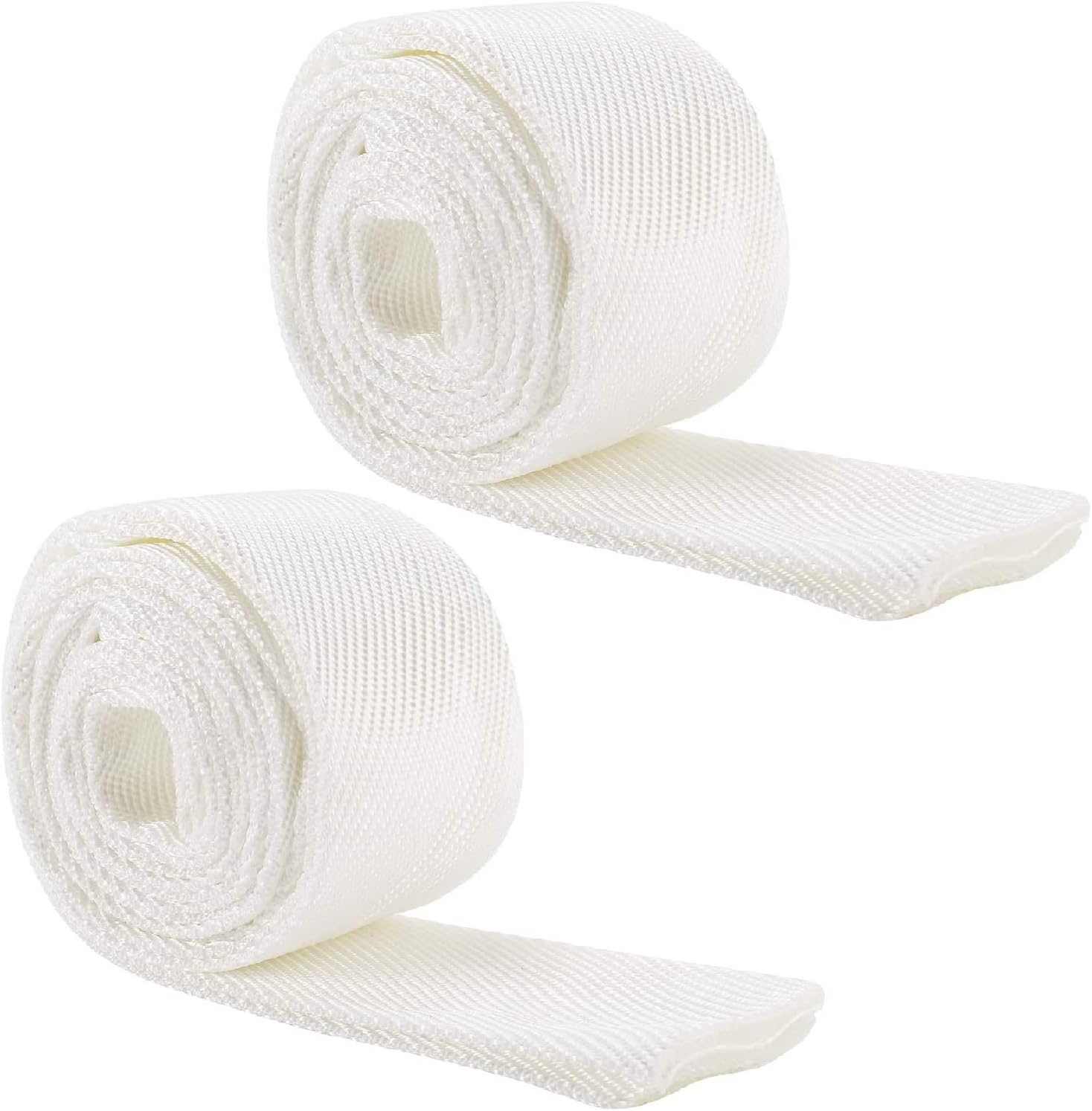 NovelBee 2pcs Dock Guards Rope Cover,Boat Rope Line Bulk Jacket,Mooring Rope Protector Fit Lines up to 1",Sailing Docking Anchoring Equipment for Yacht,Sailboats,Kayaks (10 feet)