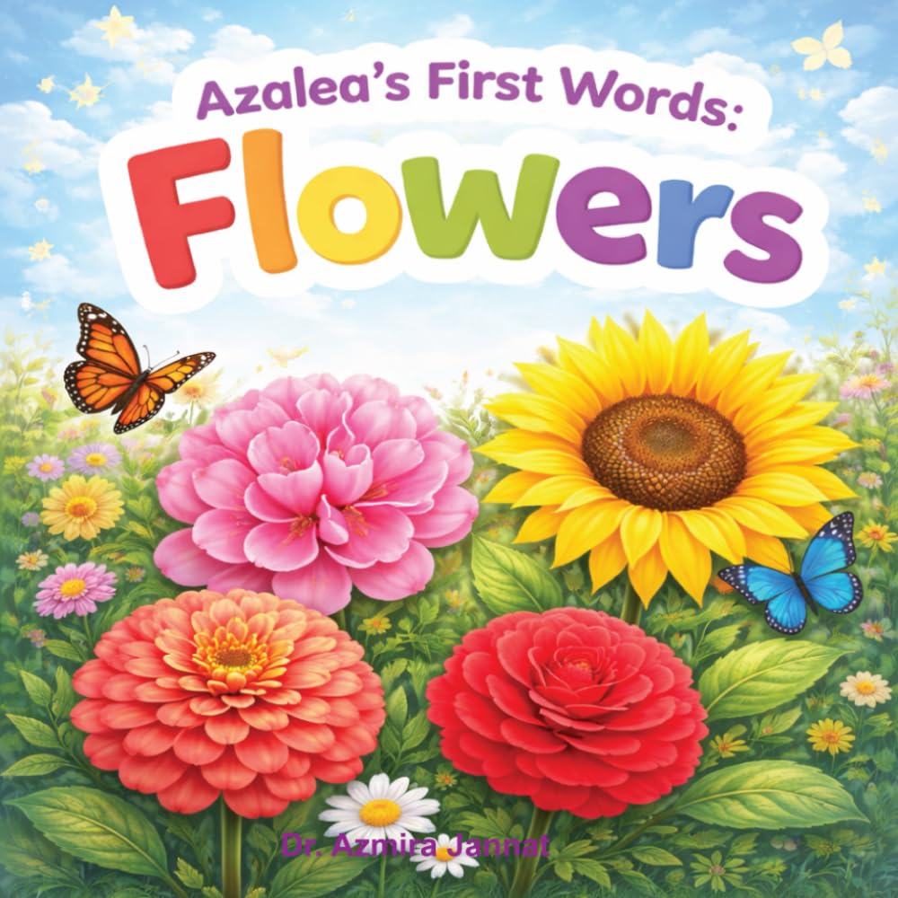 Azalea’s First Words: Flowers