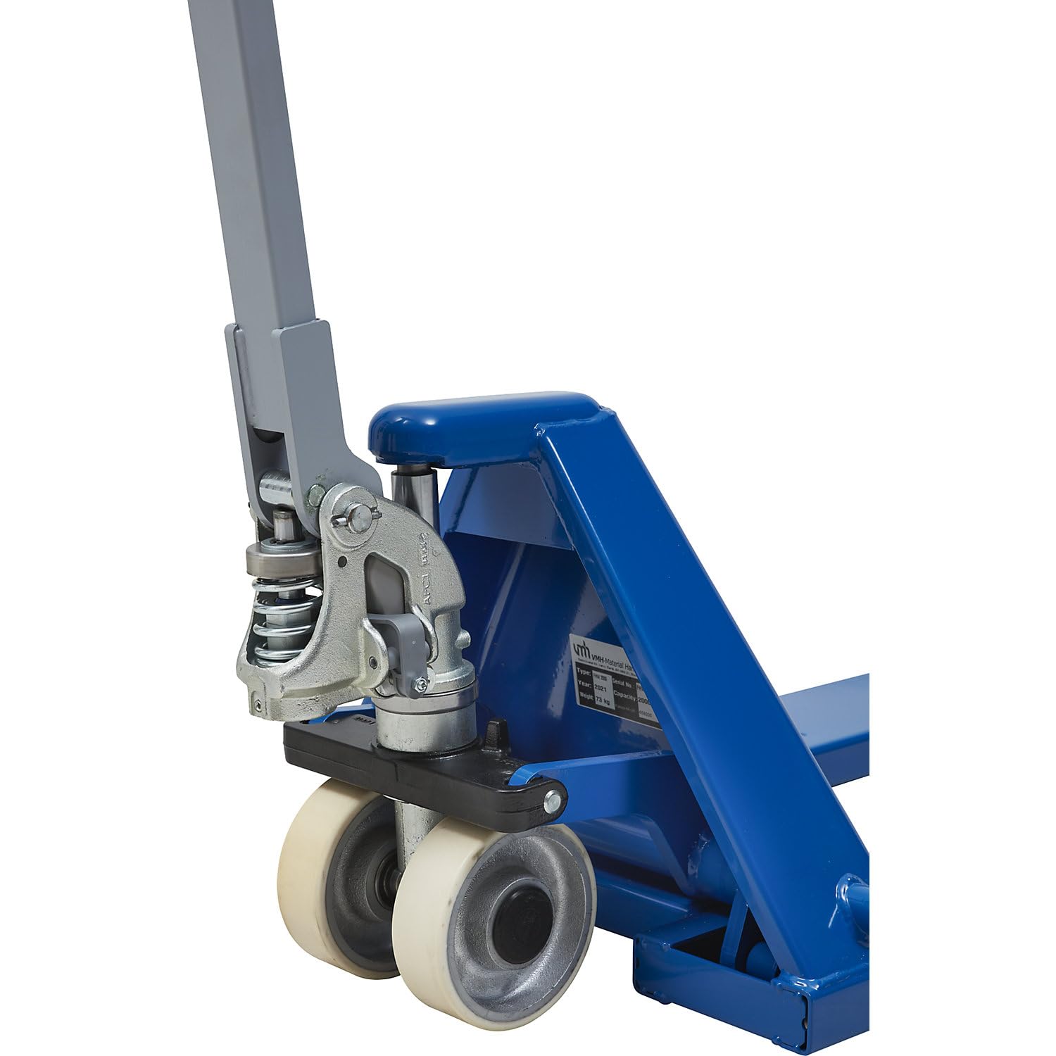 eurokraft pro | Paletthubwagen | Extraniedrig, Unterfahrhöhe 55 mm, Gabellänge 1150 mm