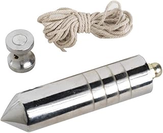Maurer 2520205 Fil à plomb professionnel avec noix et aimant (400 g)