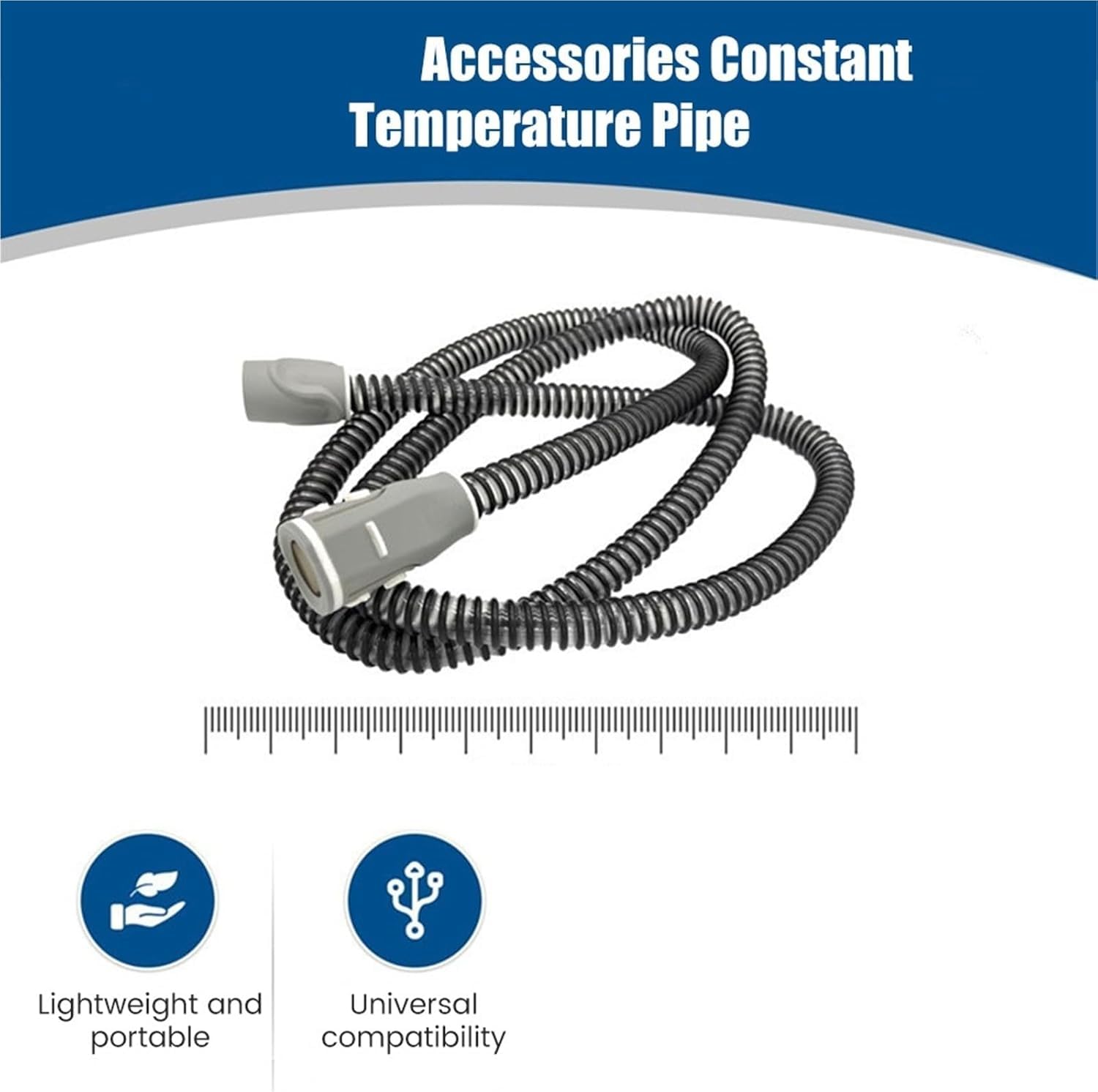XLZACDMB Accessori per tubi riscaldati, compatibili con Resmed, AirSense10 e AirCurve 10, tubo riscaldante di ricambio