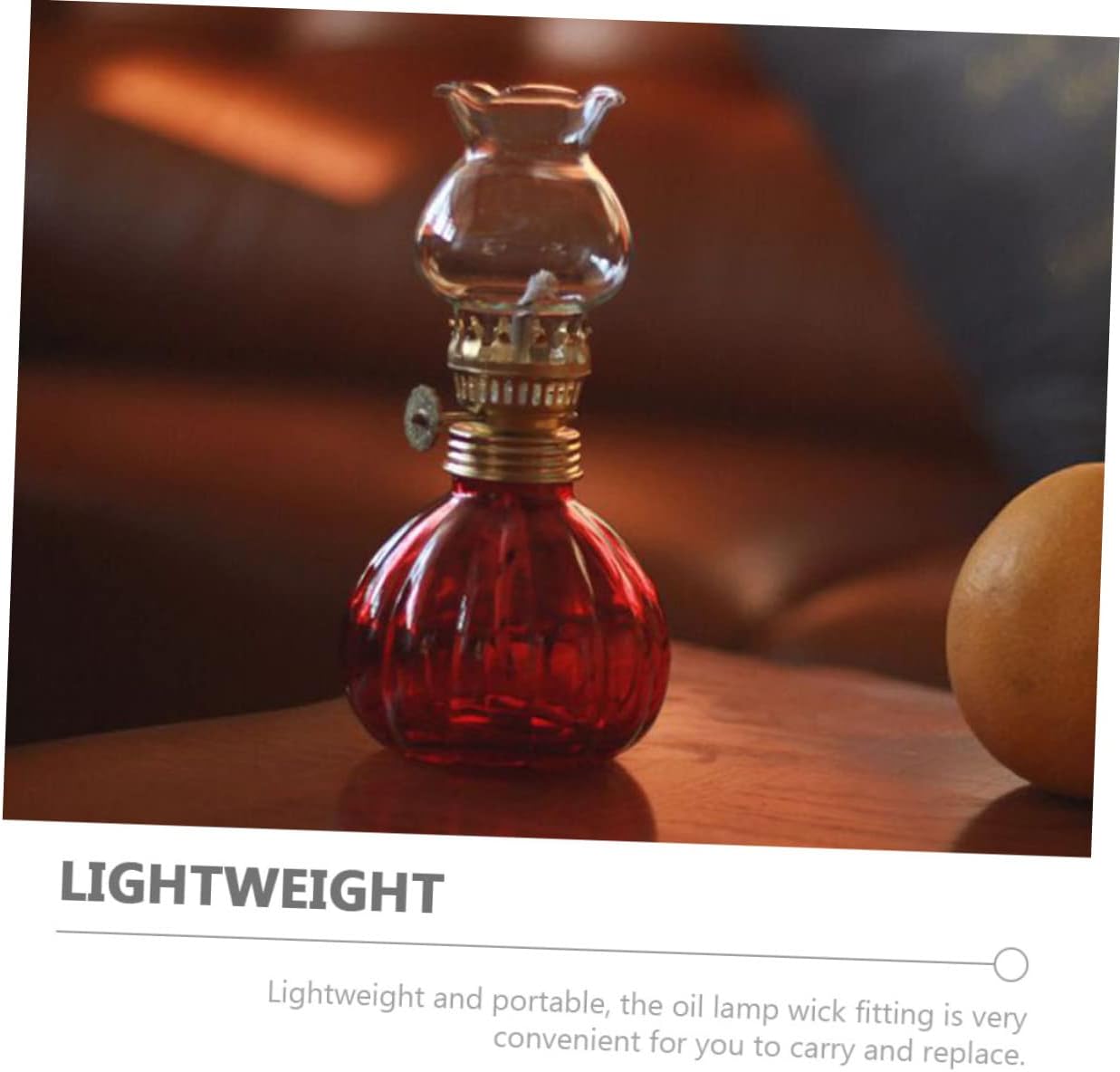 4sets Oil Lamp Wick Kerosene Lamp Replacement Wick Holder Lightweight Oil Replacement 4pcs*4