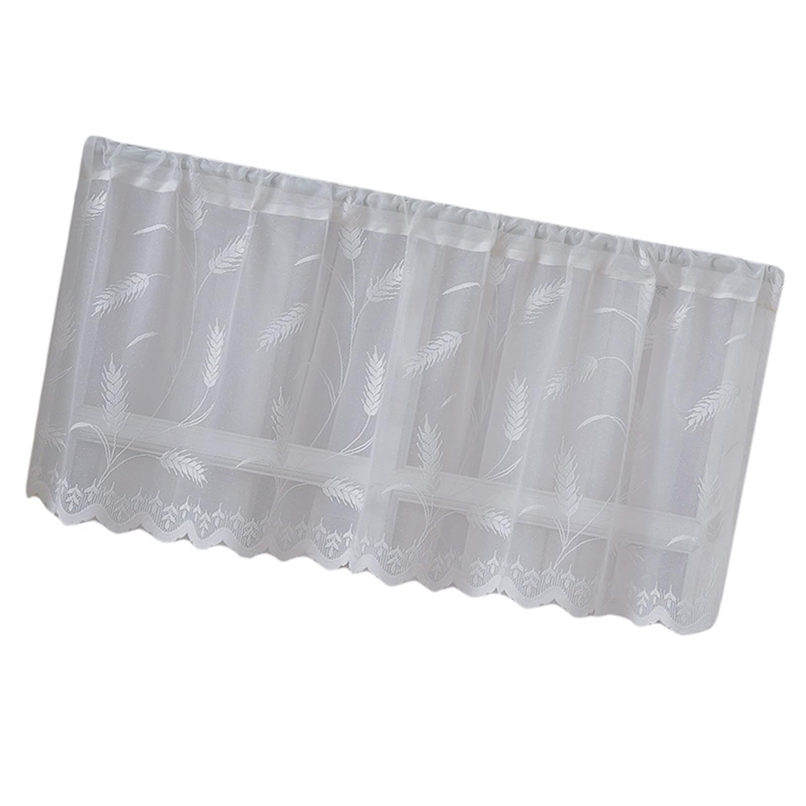 HDOYTXXM Lace Window Panel Sturdy Polyester Materials Quick Installation for Any Room Polyester Window Curtain
