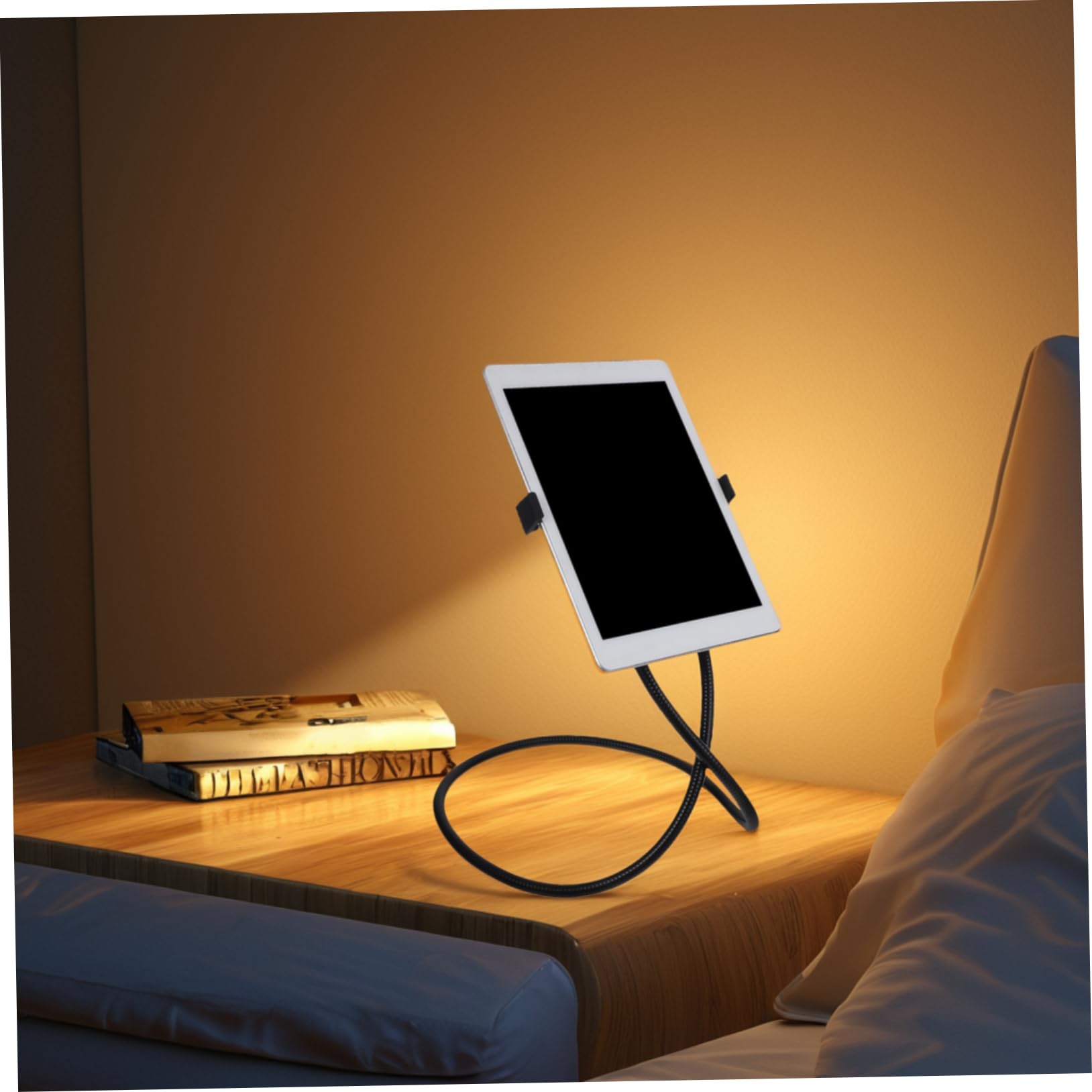 UPKOCH Soporte para Teléfono Móvil con Cuello y Brazo Flexible Compatible con Smartphones y Tablets De Oficina Cocina y Ejercicio Color Aleatorio