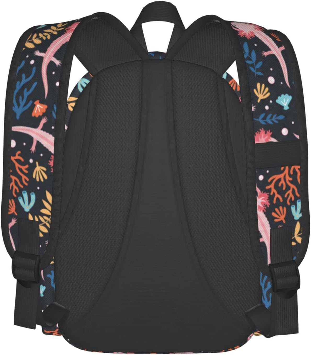 Axolotl Backpack Bookbag Laptop Backpacks Multipurpose Daypack for Boys Girls School Men Women Travel Hiking - Image 3