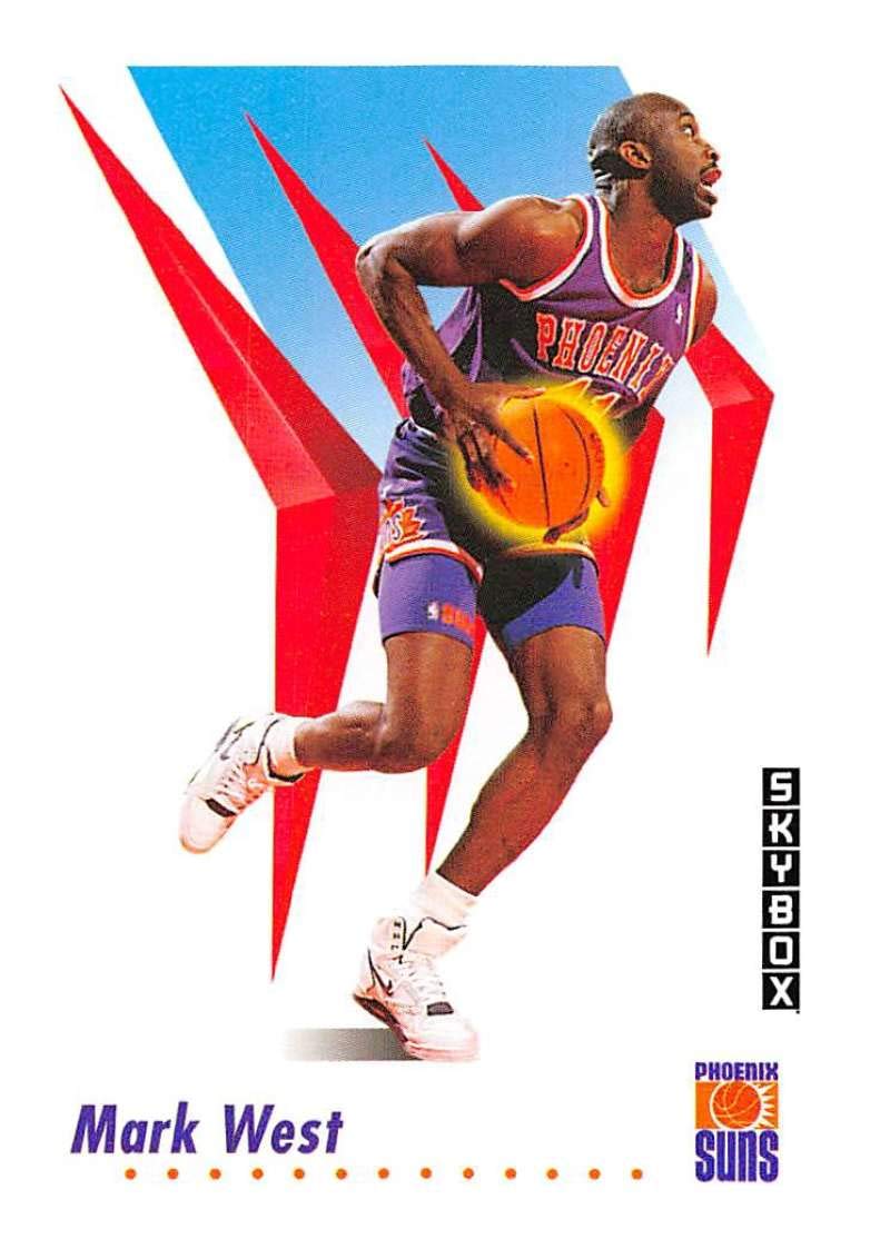 Amazon.com: 1991-92 SkyBox Basketball #231 Mark West Phoenix