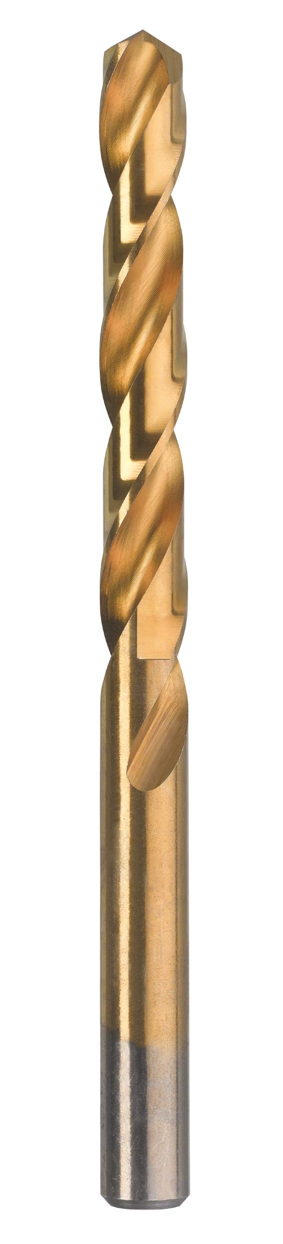 kwbTitan HSS Metal Drill Bit Ø 10 mm with Special Point Geometry, Extended Tool Life, and High Cutting Speed for Drilling with Cordless Drills and Drill Machines