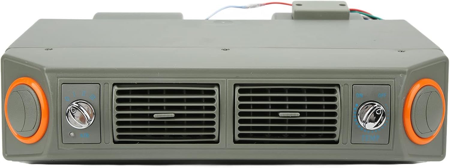 XAXEURLKJ 12v Under Dash Air Conditioner Evaporator Assembly - 3 Speed Temperature Control For Car, Truck, Rv, Camper - Efficient Cooling Solution 24V