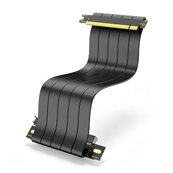 RAGEER PCIe 4.0 Dual Reverse Riser Cable 32GB/s GPU Extension RX7000/RX6000
